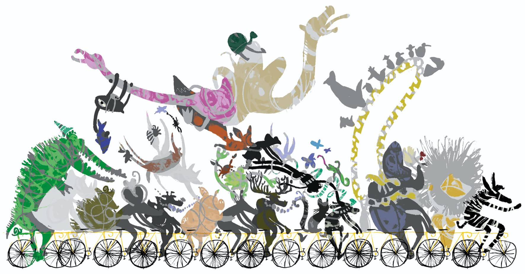 L'Arca di Noè — illustrazione ufficiale Everesting per la Vita 2026
