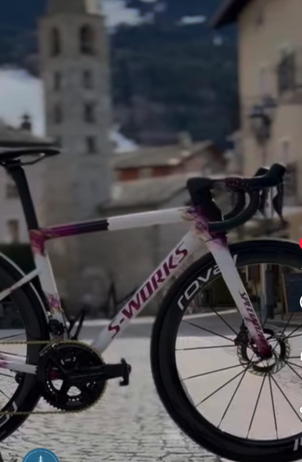 La bici di Sarah — dettaglio soffione